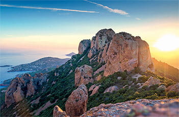 La dépression permienne et volcanisme associé de l'Esterel